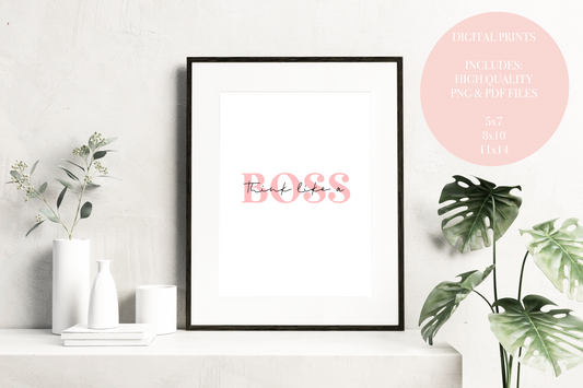 Think Like a Boss |  Digital Download