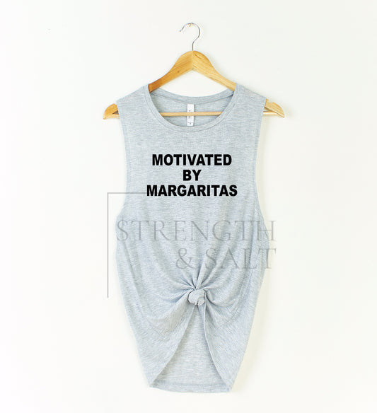 Motivated by Margaritas Muscle Tank