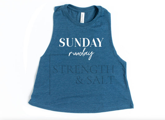 Sunday Runday Crop Top