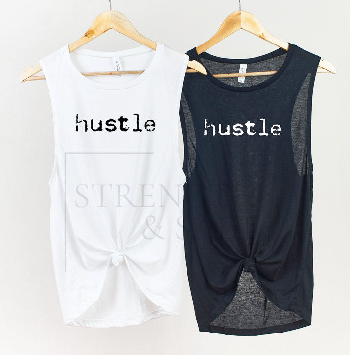 Hustle Type Muscle Tank