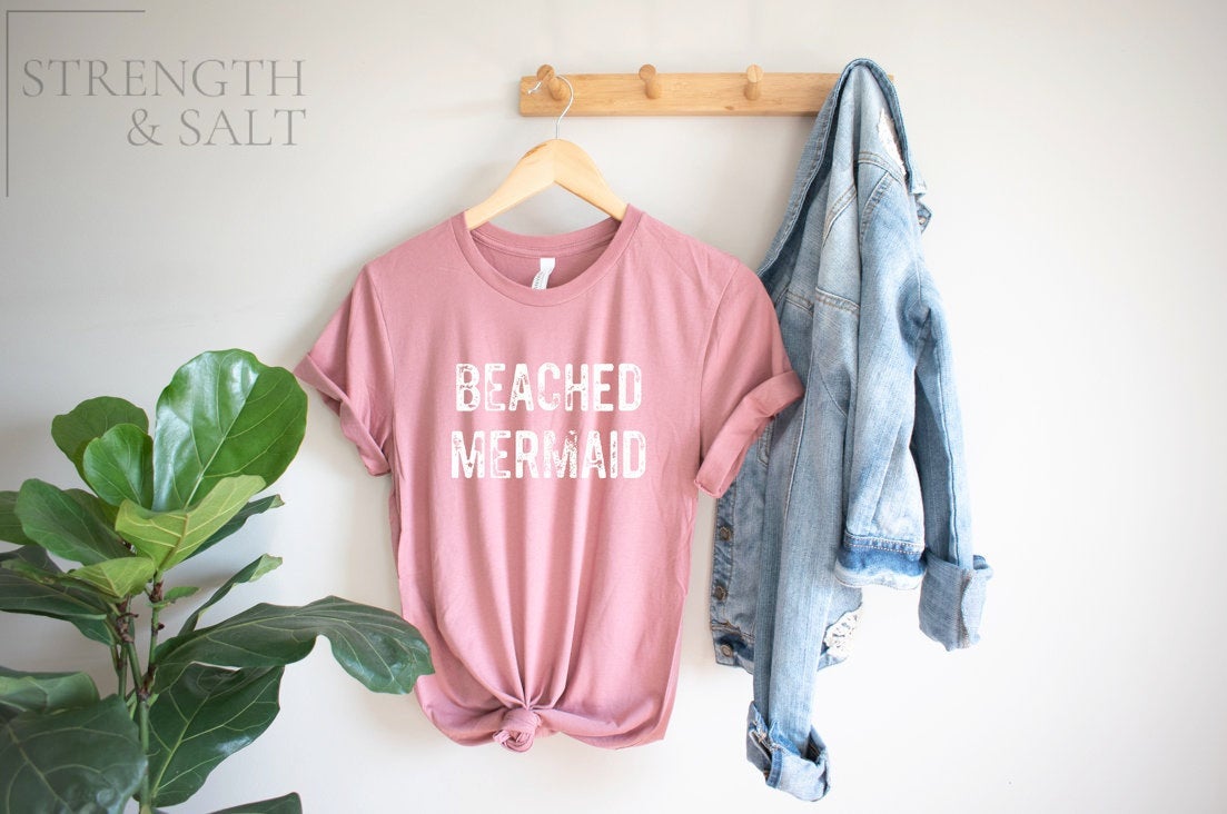 SALE Beached Mermaid Unisex Tee