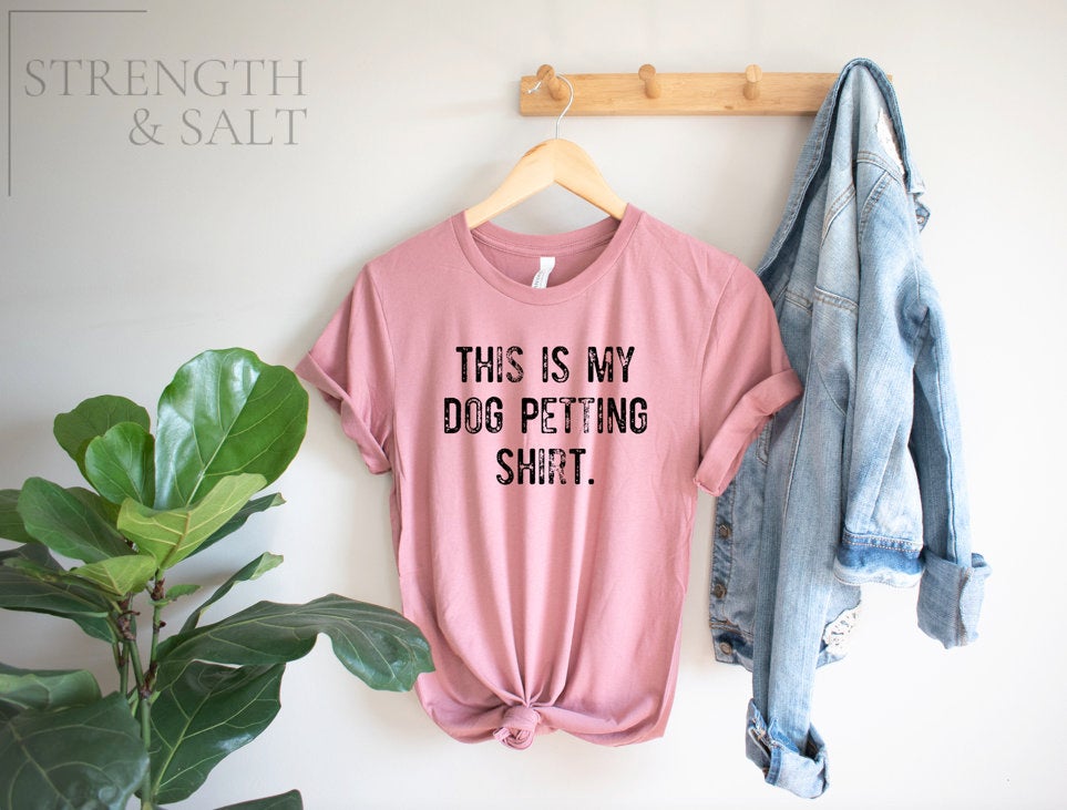 This is my Dog Petting Shirt - Unisex Tee